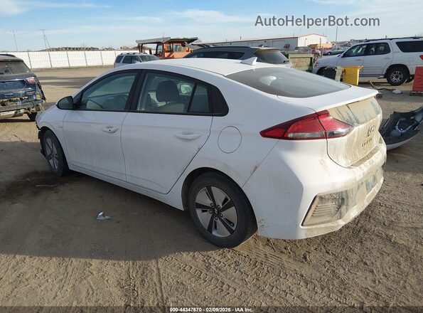 KMHC65LC2LU219016 2020 HYUNDAI IONIQ HYBRID White Задня ліва чверть
