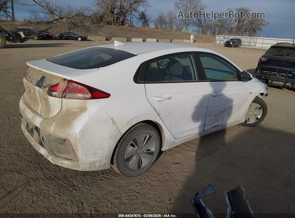 KMHC65LC2LU219016 2020 HYUNDAI IONIQ HYBRID White Задня права чверть