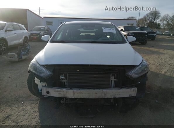 KMHC65LC2LU219016 2020 HYUNDAI IONIQ HYBRID White Вид щитка приладів