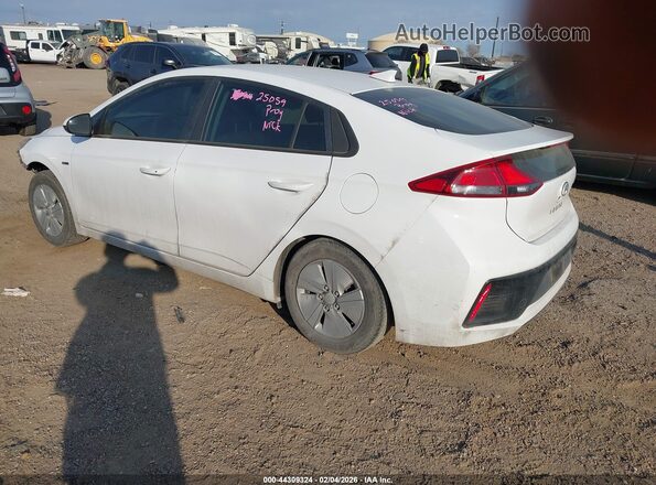 KMHC65LC5HU037348 2017 HYUNDAI IONIQ HYBRID White Rear left
