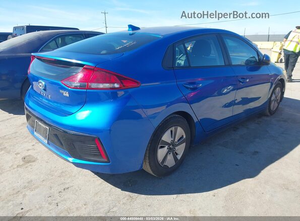 KMHC65LC5JU088838 2018 HYUNDAI IONIQ HYBRID Blue 