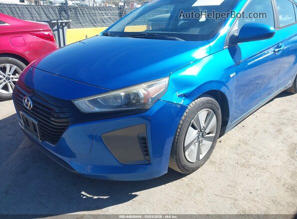KMHC65LC5JU088838 2018 HYUNDAI IONIQ HYBRID Blue 