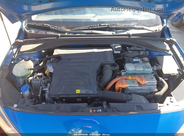 KMHC65LC5JU088838 2018 HYUNDAI IONIQ HYBRID Blue 
