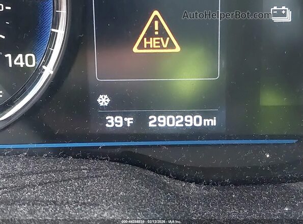 KMHC65LC5KU140969 2019 HYUNDAI IONIQ HYBRID Silver 