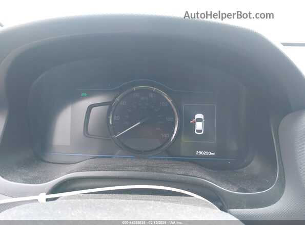 KMHC65LC5KU140969 2019 HYUNDAI IONIQ HYBRID Silver Հետևի նստատեղերի տեսք