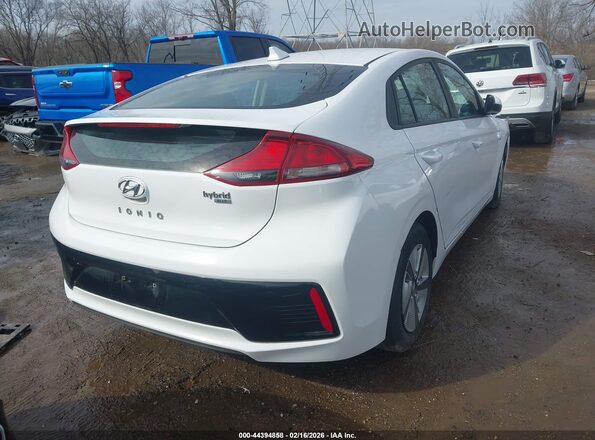 KMHC65LC8JU076229 2018 HYUNDAI IONIQ HYBRID White Հետևի աջ