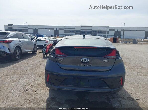 KMHC65LCXKU113637 2019 HYUNDAI IONIQ HYBRID Gray წინა ხედი