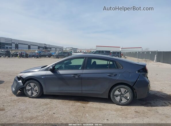 KMHC65LCXKU113637 2019 HYUNDAI IONIQ HYBRID Gray სალონის 360-გრადუსიანი ხედი