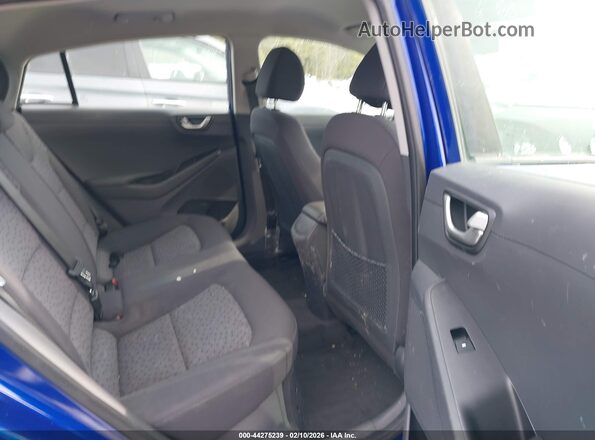KMHC65LCXKU134374 2019 HYUNDAI IONIQ HYBRID Blue VIN კოდის სტიკერის ხედი