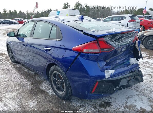 KMHC65LCXKU134374 2019 HYUNDAI IONIQ HYBRID Blue უკანა მარცხენა