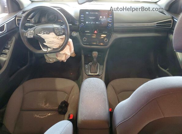KMHC65LD5NU274345 2022 HYUNDAI IONIQ Silver Widok deski rozdzielczej