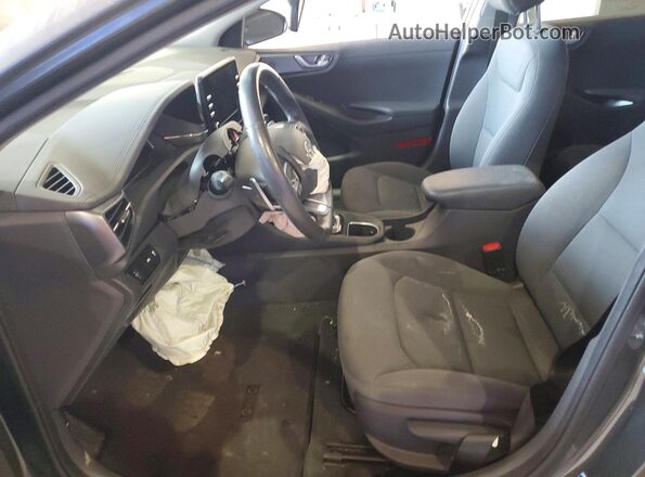 KMHC65LD5NU274345 2022 HYUNDAI IONIQ Silver Widok wnętrza z przodu