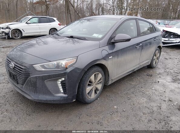 KMHC65LD8KU155068 2019 HYUNDAI IONIQ PLUG-IN HYBRID Gray Передня ліва чверть