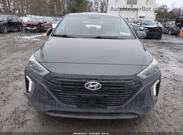 KMHC65LD8KU155068 2019 HYUNDAI IONIQ PLUG-IN HYBRID Gray Вид щитка приладів