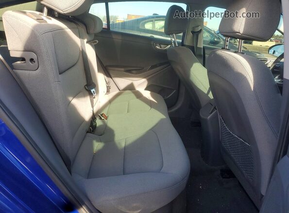 KMHC65LD9MU255361 2021 HYUNDAI IONIQ Синий Вид задних сидений