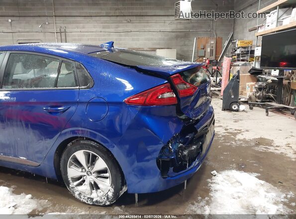 KMHC65LDXKU183941 2019 HYUNDAI IONIQ PLUG-IN HYBRID Синий Вид спереди