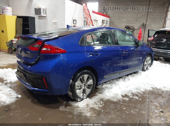 KMHC65LDXKU183941 2019 HYUNDAI IONIQ PLUG-IN HYBRID Синий Задняя правая четверть