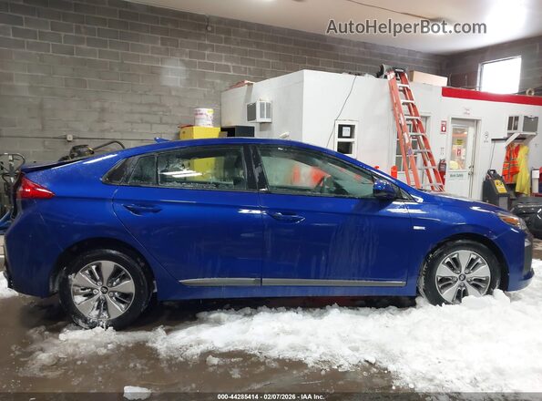 KMHC65LDXKU183941 2019 HYUNDAI IONIQ PLUG-IN HYBRID Синий Вид задней части салона