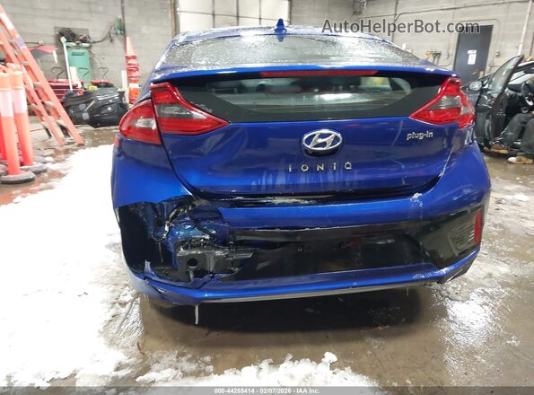 KMHC65LDXKU183941 2019 HYUNDAI IONIQ PLUG-IN HYBRID Синий 