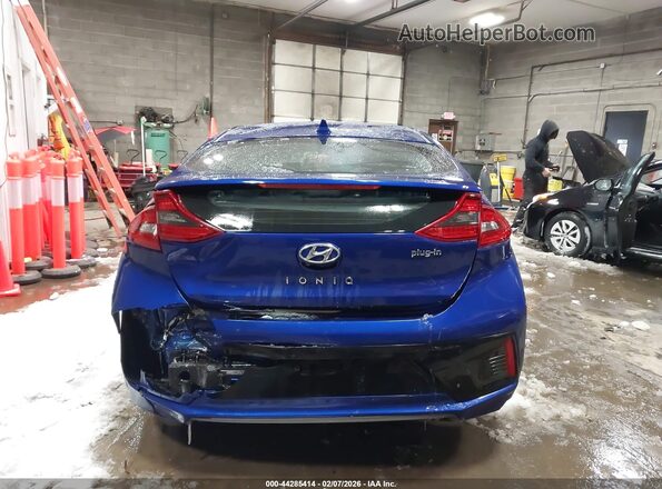 KMHC65LDXKU183941 2019 HYUNDAI IONIQ PLUG-IN HYBRID Синий 