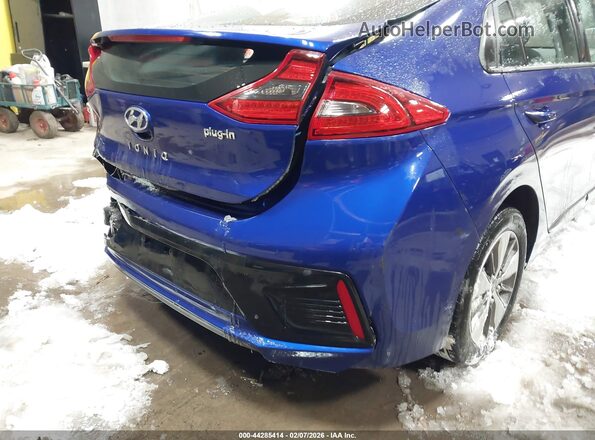KMHC65LDXKU183941 2019 HYUNDAI IONIQ PLUG-IN HYBRID Синий 