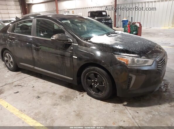 KMHC75LC0JU086797 2018 HYUNDAI IONIQ HYBRID Black 