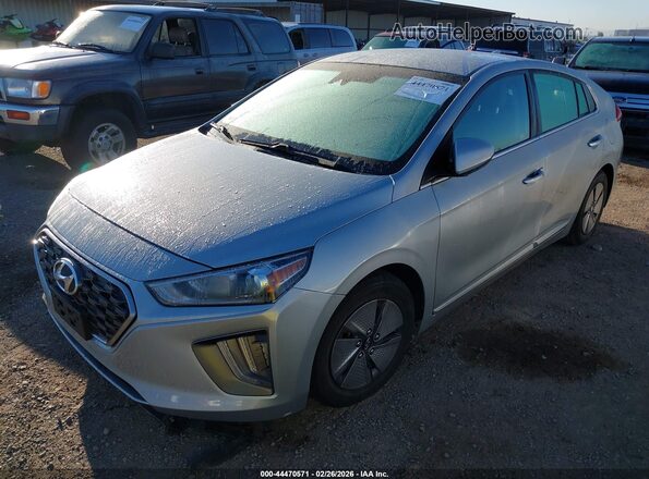 KMHC75LC0LU195893 2020 HYUNDAI IONIQ HYBRID Silver 