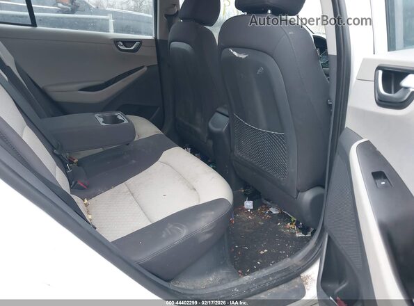 KMHC75LC1KU116973 2019 HYUNDAI IONIQ HYBRID White Widok naklejki z numerem VIN
