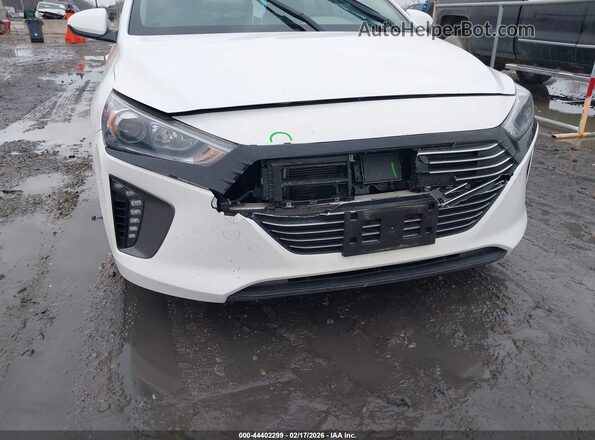KMHC75LC1KU116973 2019 HYUNDAI IONIQ HYBRID White Widok z przodu
