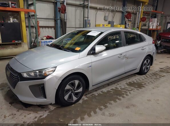 KMHC75LC2HU056422 2017 HYUNDAI IONIQ HYBRID Gray Przód lewy