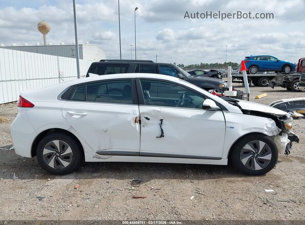 KMHC75LC4HU028072 2017 HYUNDAI IONIQ HYBRID White Vista interior de 360 grados