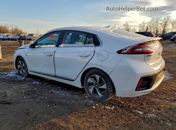 KMHC75LC4JU083188 2018 HYUNDAI IONIQ White Հետևի ձախ