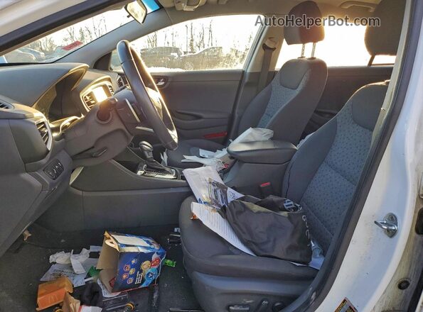 KMHC75LC4JU083188 2018 HYUNDAI IONIQ White Սալոնի դիմացի տեսք