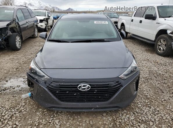 KMHC75LC5HU026234 2017 HYUNDAI IONIQ Gray Vista frontal