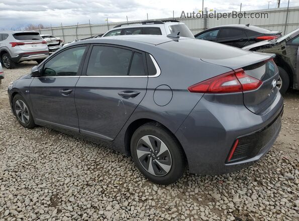 KMHC75LC5HU026234 2017 HYUNDAI IONIQ Gray Trasero izquierdo