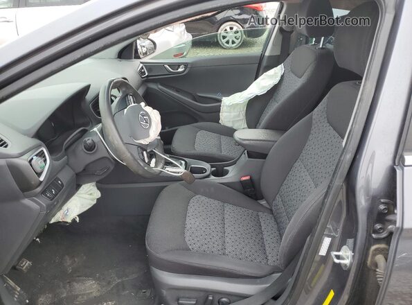 KMHC75LC5HU026234 2017 HYUNDAI IONIQ Gray Vista interior delantera