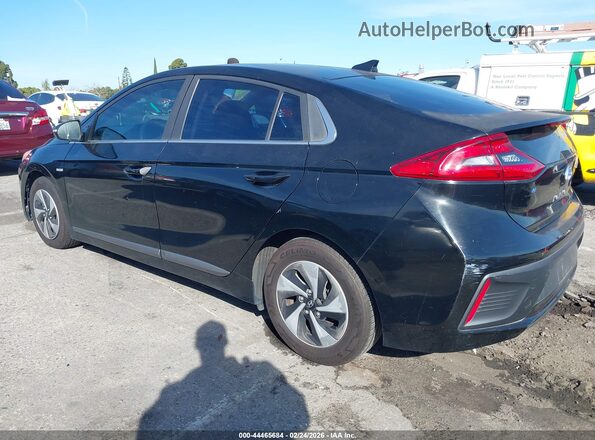 KMHC75LC5HU031577 2017 HYUNDAI IONIQ HYBRID Black Tył lewy