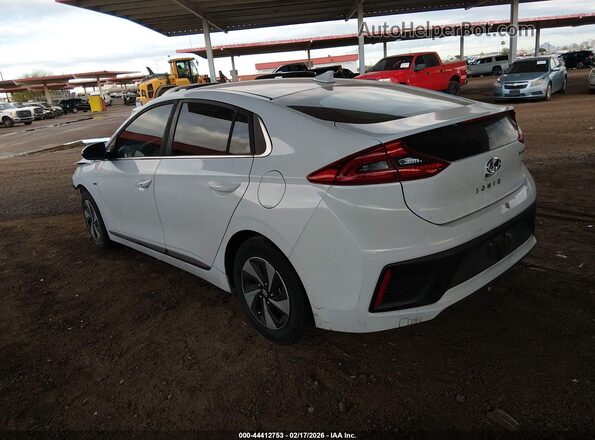 KMHC75LC5JU061300 2018 HYUNDAI IONIQ HYBRID Белый 