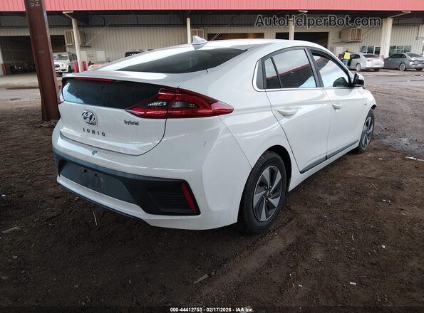 KMHC75LC5JU061300 2018 HYUNDAI IONIQ HYBRID Белый 
