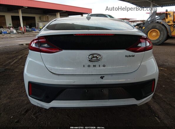 KMHC75LC5JU061300 2018 HYUNDAI IONIQ HYBRID Белый 