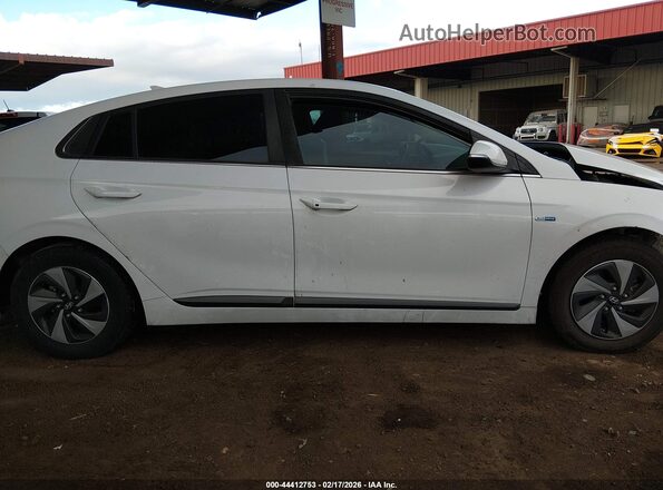 KMHC75LC5JU061300 2018 HYUNDAI IONIQ HYBRID Белый 