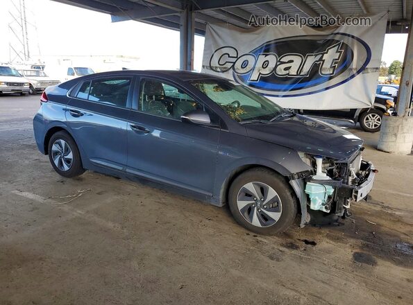 KMHC75LC5JU091185 2018 HYUNDAI IONIQ Charcoal Przód prawy