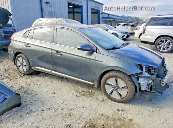 KMHC75LC5NU270610 2022 HYUNDAI IONIQ Charcoal Przód prawy