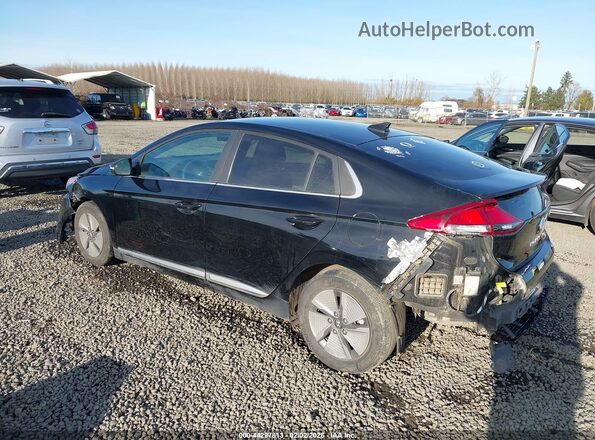 KMHC75LC6NU282782 2022 HYUNDAI IONIQ HYBRID Black უკანა მარცხენა