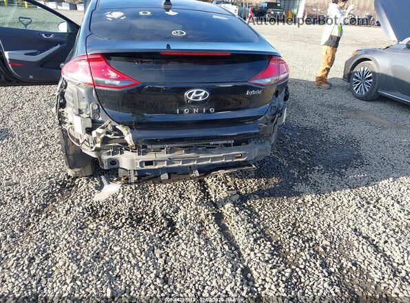 KMHC75LC6NU282782 2022 HYUNDAI IONIQ HYBRID Black წინა ხედი