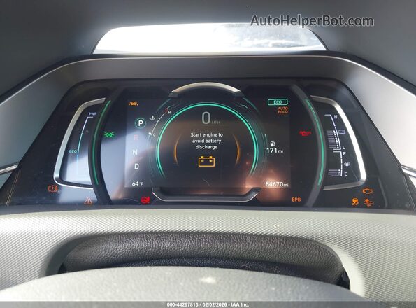 KMHC75LC6NU282782 2022 HYUNDAI IONIQ HYBRID Black უკანა სავარძლების ხედი