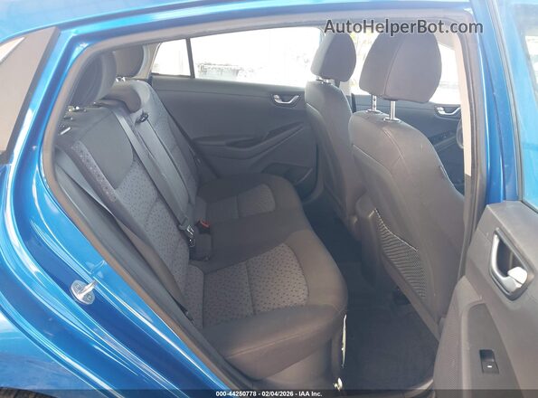 KMHC75LC7HU048199 2017 HYUNDAI IONIQ HYBRID Blue VIN კოდის სტიკერის ხედი