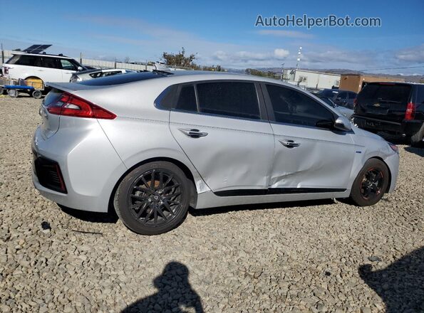 KMHC75LC7JU063078 2018 HYUNDAI IONIQ Silver Задня права чверть