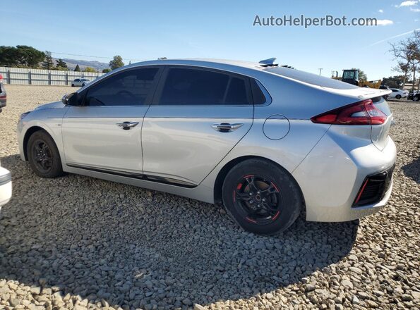 KMHC75LC7JU063078 2018 HYUNDAI IONIQ Silver Задня ліва чверть