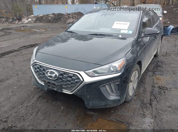 KMHC75LC7NU285772 2022 HYUNDAI IONIQ HYBRID Black Вид щитка приладів